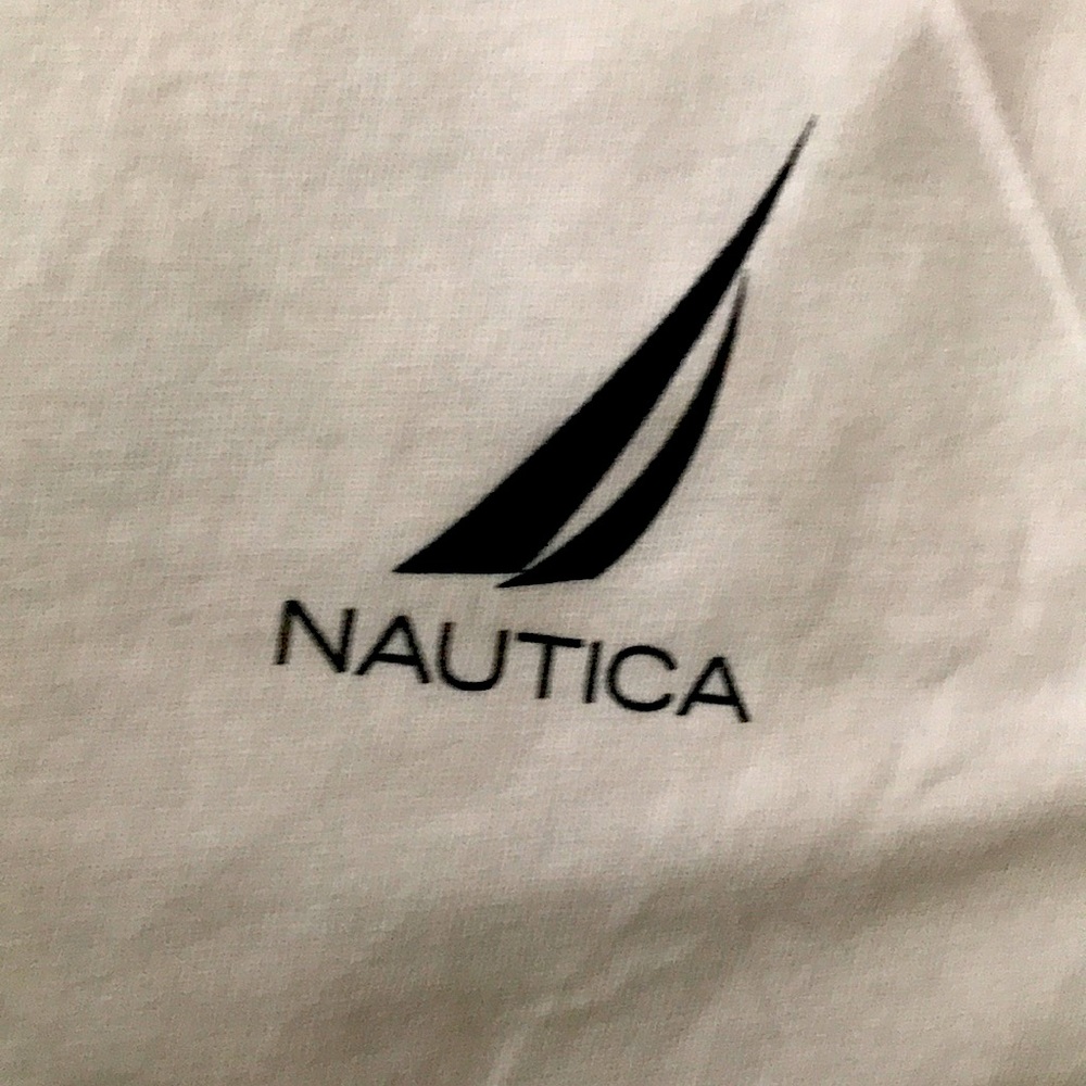 2XLARGE / EEG NAUTICAL SHORT SLEEVE SHIRT WHITE BLUE RED YELLOW BLACK